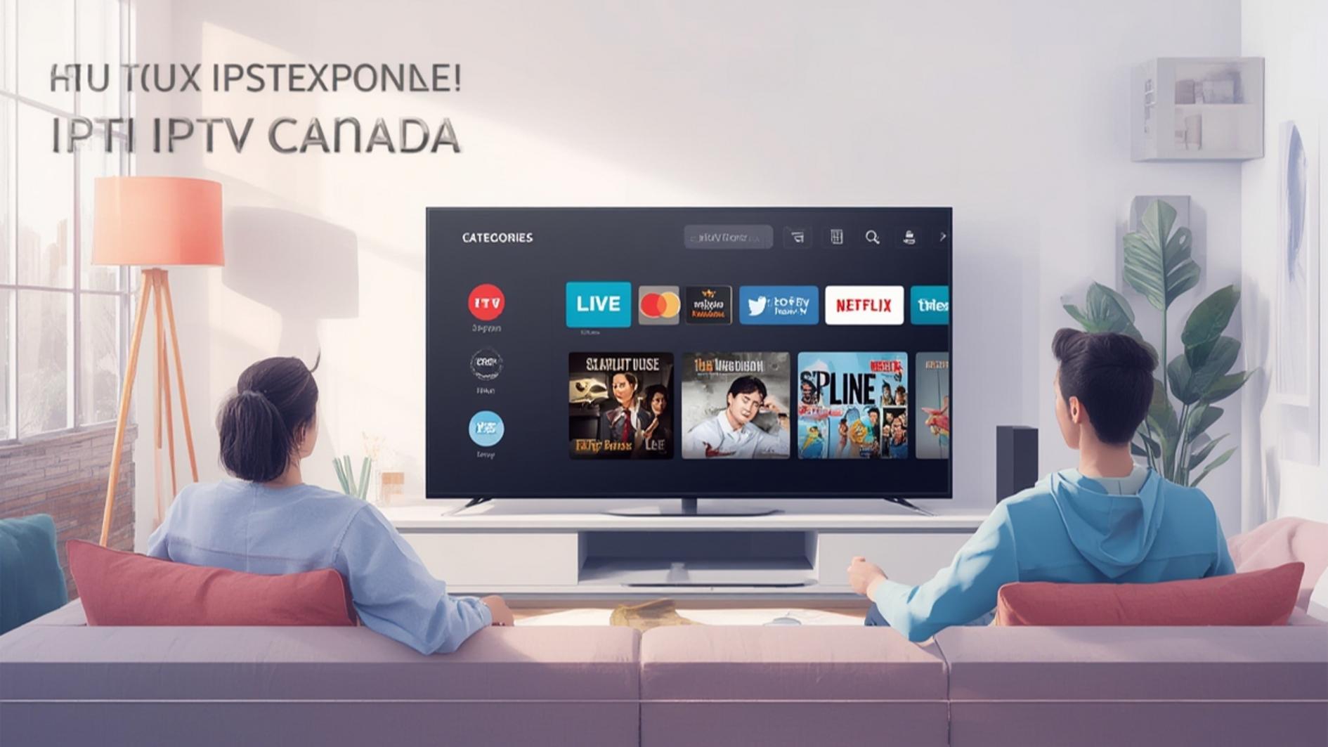 iptv canada streaming interface