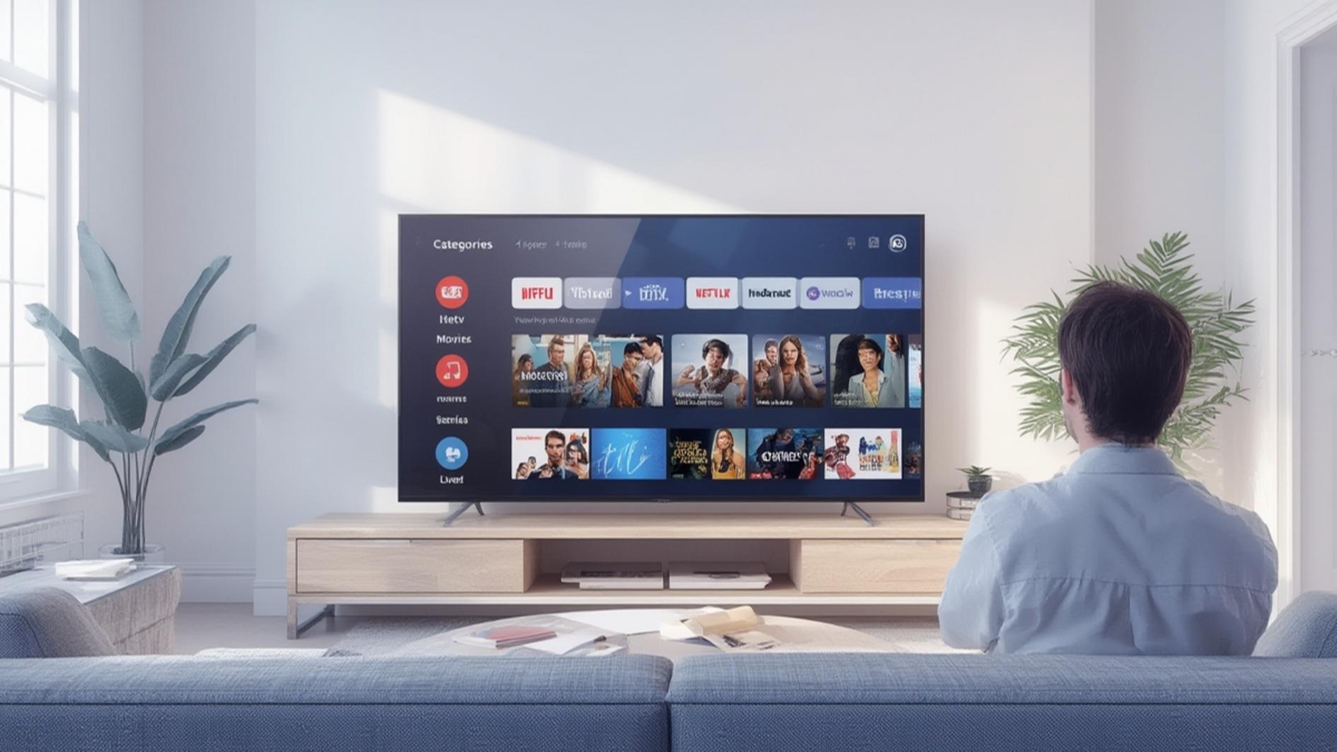 iptv provider streaming interface