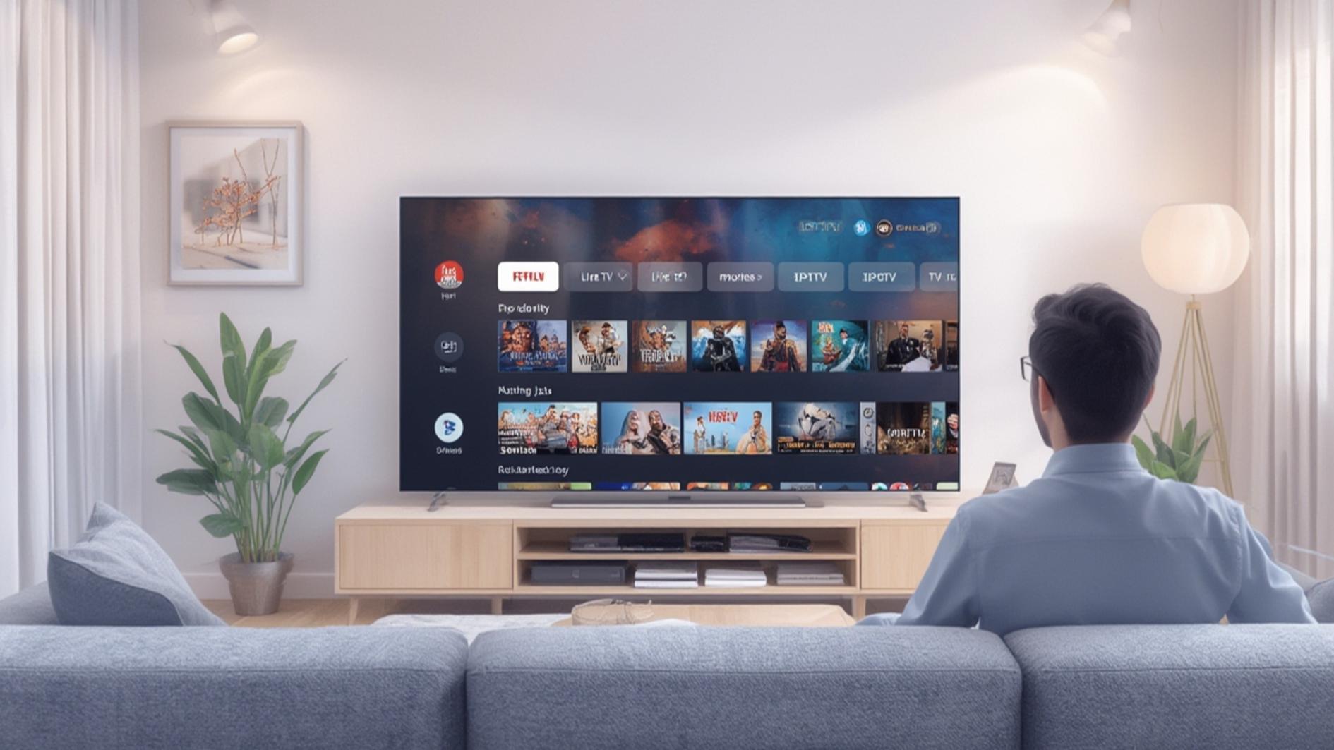 affordable iptv service interface