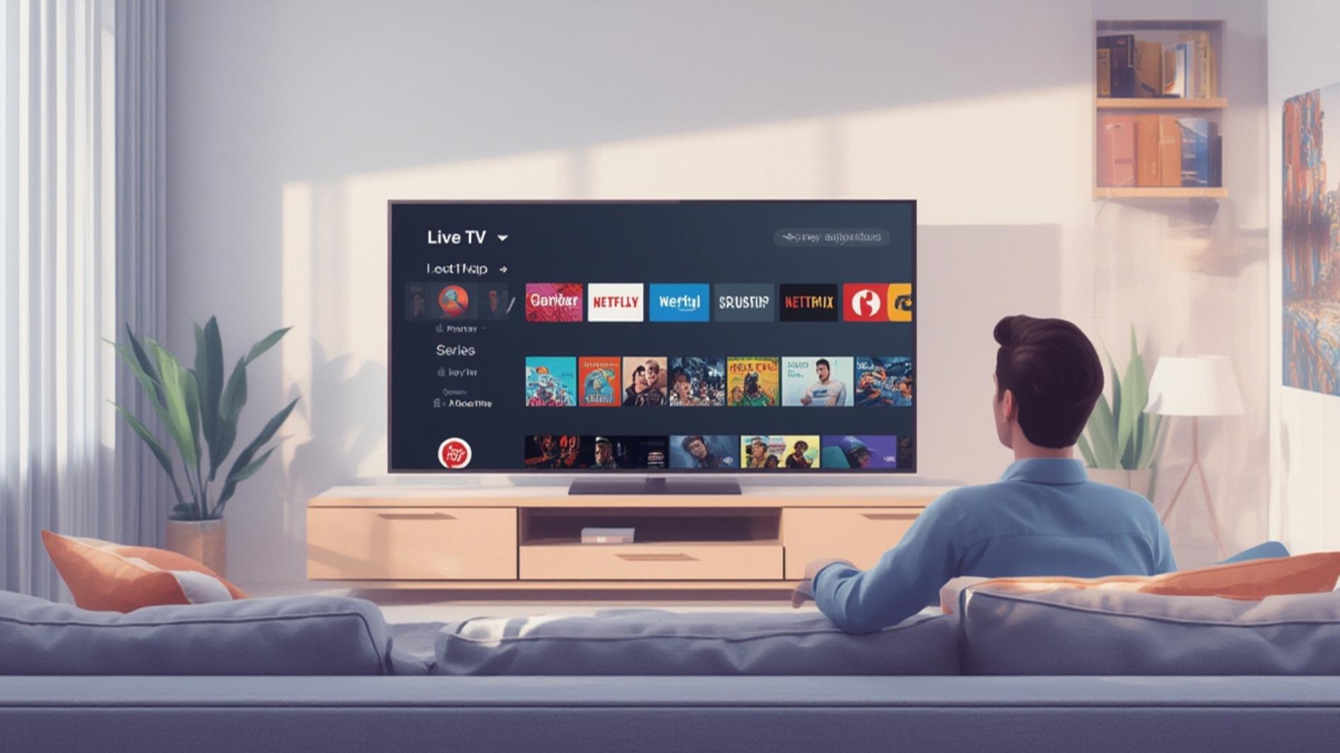 catch up iptv interface