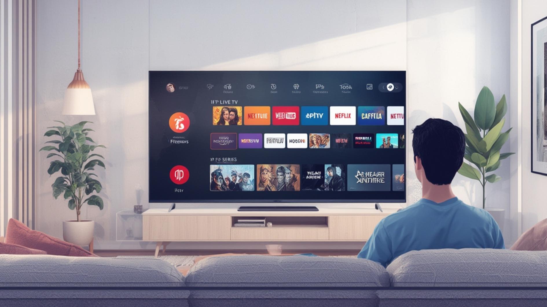 ppv on iptv streaming interface