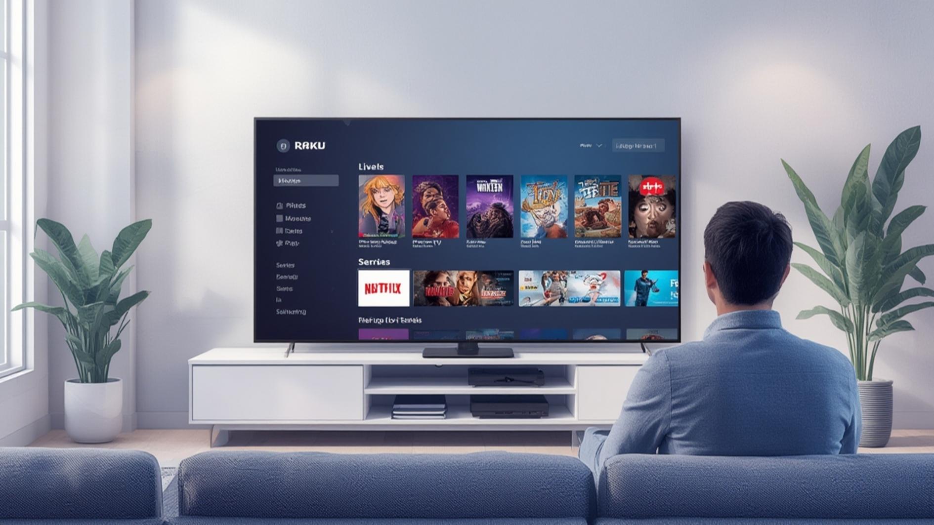 roku smarters player streaming interface